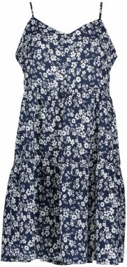 BLUE SEVEN Letné šaty  ultramarínová / šedobiela