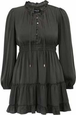 Forever New Petite Košeľové šaty 'Melissa'  čierna