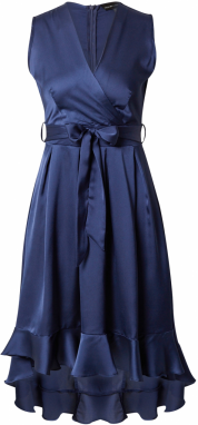 Mela London Kokteilové šaty  námornícka modrá