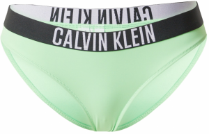 Calvin Klein Swimwear Bikinové nohavičky  mätová / čierna / biela