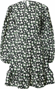 Dorothy Perkins Šaty  zelená / čierna / biela