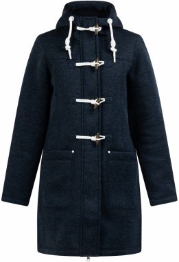 DreiMaster Maritim Prechodný kabát  námornícka modrá / tmavomodrá / biela