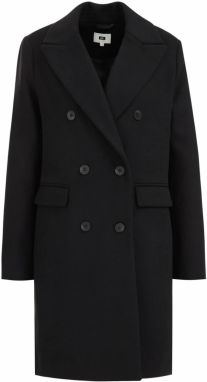 WE Fashion Prechodný kabát  čierna