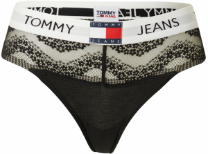 Tommy Jeans Tangá  námornícka modrá / červená / čierna / šedobiela