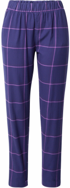 TRIUMPH Pyžamové nohavice 'Mix & Match'  námornícka modrá / fialová