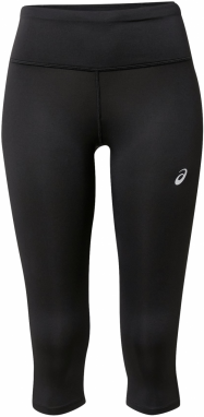 ASICS Športové nohavice 'Core'  čierna / biela