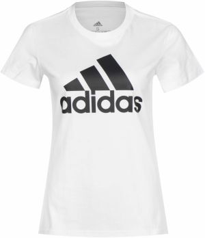 ADIDAS SPORTSWEAR Funkčné tričko 'Essentials'  čierna / šedobiela