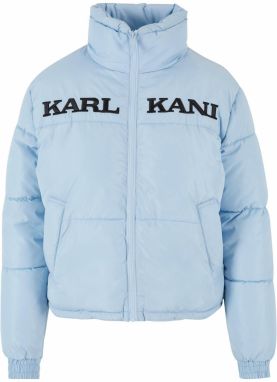 Karl Kani Zimná bunda  svetlomodrá / čierna