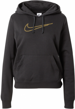 Nike Sportswear Mikina 'CLB FLC SHINE'  žltá / čierna