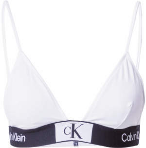 Calvin Klein Swimwear Bikinový top  námornícka modrá / biela