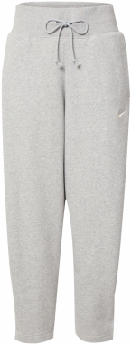 Nike Sportswear Nohavice 'PHNX FLC'  sivá melírovaná / biela