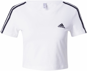 ADIDAS SPORTSWEAR Funkčné tričko 'Baby'  čierna / biela