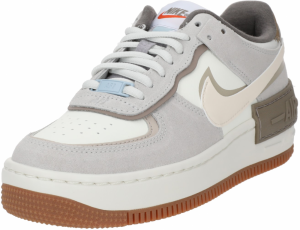 Nike Sportswear Nízke tenisky 'Air Force 1 Shadow'  svetlobéžová / sivá / zelená / biela