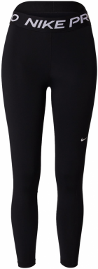 NIKE Športové nohavice 'NP 365'  čierna / biela / šedobiela