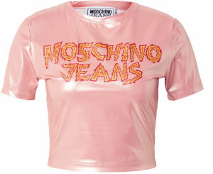 Moschino Jeans Tričko  oranžová / ružová / červená