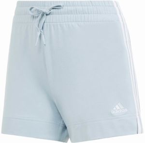 ADIDAS SPORTSWEAR Športové nohavice 'Essentials'  svetlomodrá / biela