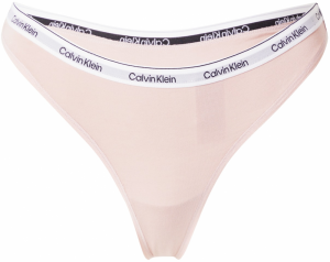 Calvin Klein Underwear Tangá  svetlosivá / pastelovo ružová / čierna / biela