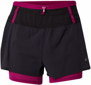 ASICS Športové nohavice 'Fujitrail'  ružová / čierna