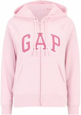 Gap Petite Tepláková bunda 'HERITAGE'  ružová / pitaya / biela