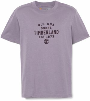 TIMBERLAND Tričko  baklažánová / svetlofialová