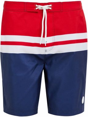 Threadbare Plavecké šortky 'Kingdom'  námornícka modrá / červená / biela