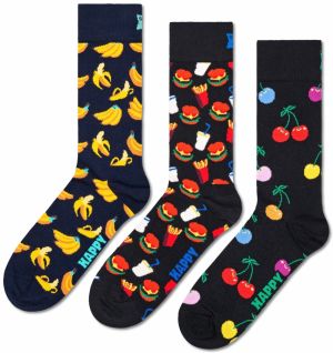 Happy Socks Ponožky 'Classic Banana'  námornícka modrá / žltá / zelená / červená