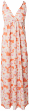 DRYKORN Letné šaty 'MAURIA'  oranžová / ružová / biela