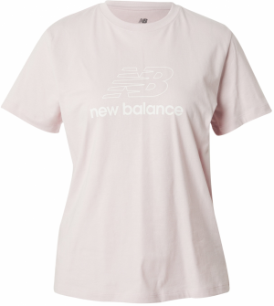 new balance Tričko  pastelovo ružová / biela