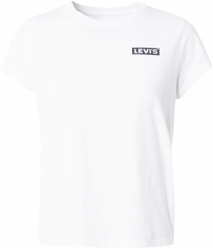 LEVI'S ® Tričko 'Graphic Authentic Tshirt'  čierna / biela