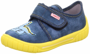 SUPERFIT Papuče 'BILL'  modrá / svetlomodrá / žltá