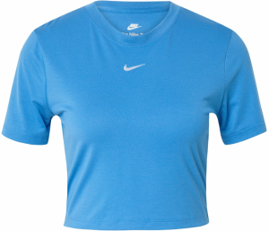 Nike Sportswear Tričko 'Essential'  azúrová / biela