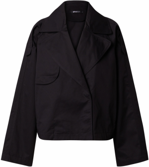 Gina Tricot Prechodný kabát  čierna