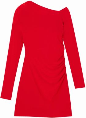 Pull&Bear Šaty  červená