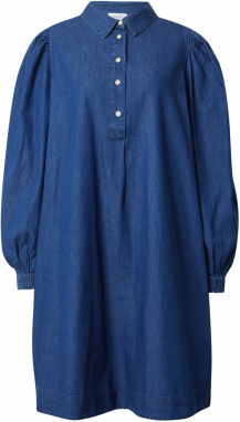 SAINT TROPEZ Košeľové šaty 'Doreen'  námornícka modrá