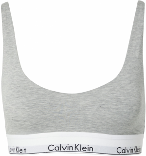 Calvin Klein Underwear Podprsenka  sivá / biela