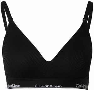 Calvin Klein Underwear Podprsenka na dojčenie  čierna / biela