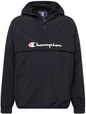 Champion Authentic Athletic Apparel Prechodná bunda  svetločervená / čierna / biela