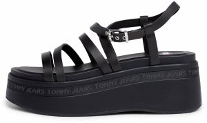 Tommy Jeans Sandále  čierna