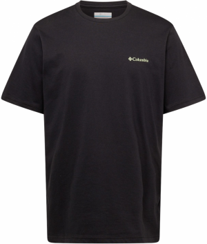 COLUMBIA Funkčné tričko 'Rockaway River'  čierna / biela