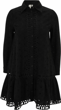 Y.A.S Petite Košeľové šaty 'GINNIE'  čierna