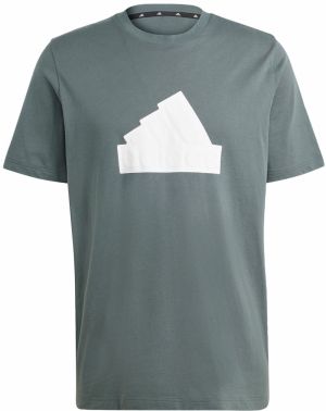 ADIDAS SPORTSWEAR Funkčné tričko 'Future Icons'  sivá / biela