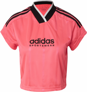 ADIDAS SPORTSWEAR Funkčné tričko 'TIRO Q2'  ružová / čierna / biela