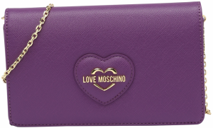Love Moschino Listová kabelka 'Smart Daily'  zlatá / fialová