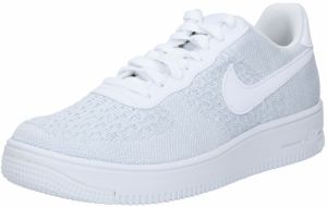 Nike Sportswear Nízke tenisky 'AF1 FLATKNIT'  svetlosivá / biela