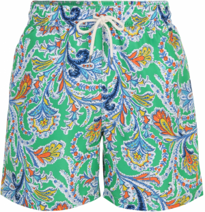 Polo Ralph Lauren Plavecké šortky 'TRAVELER'  modrá / žltá / zelená / oranžová