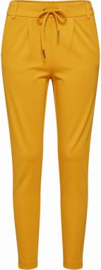 ONLY Plisované nohavice 'Poptrash'  žltá