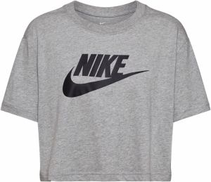 Nike Sportswear Tričko  sivá / čierna