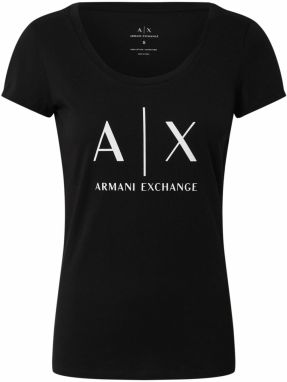 ARMANI EXCHANGE Tričko  čierna