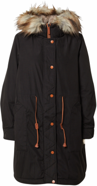 VILA Zimný kabát 'FLAVIA'  čierna