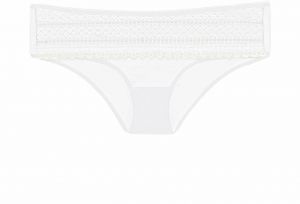 DKNY - Lace biele luxusné čipkované nohavičky